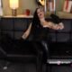 British BDSM alt-girl Kitty Ink feet and whips on Babestation