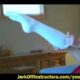 Cheerleader Adrianne laced panty upskirt