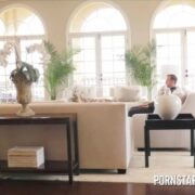 Latina Havana Ginger pegging her husband with a strapon